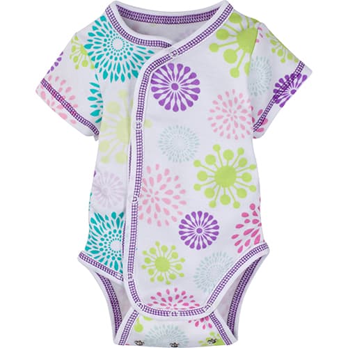 Baby Girl (NB) MiracleWear Colorful Burst Bodysuit - image 