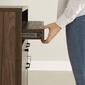 South Shore Flam Natural Walnut Multi-Function Secretary Desk - image 8