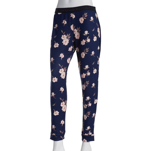 Womens Vince Camuto Magnificent Magnolias Jogger Pajama Pants