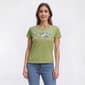 Womens Top Stitch By Morning Sun Wild Daisies Tee - image 1