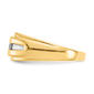 Mens Gentlemens Classics™ 14kt. Gold 6-Stone 1/4ctw. Diamond Ring - image 3