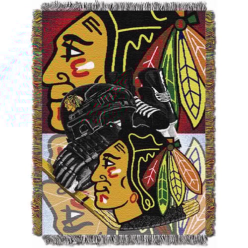 NHL Chicago Blackhawks Home Ice Advantage Throw