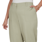 Plus Size Hearts of Palm Bloom Service Solid Fine Twill Pants - image 5