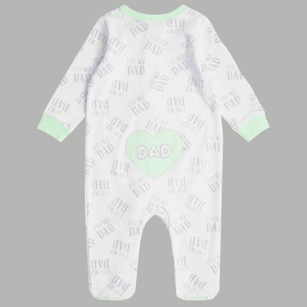Baby Unisex &#40;NB-9M&#41; Koala Baby 2pc. 1st Father''s Day Footie & Bib