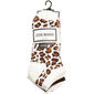 Womens Steve Madden 6Pk Leopard Low Cut Socks - image 1