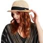Womens Steve Madden Crochet Fedora with Solid Band - image 4