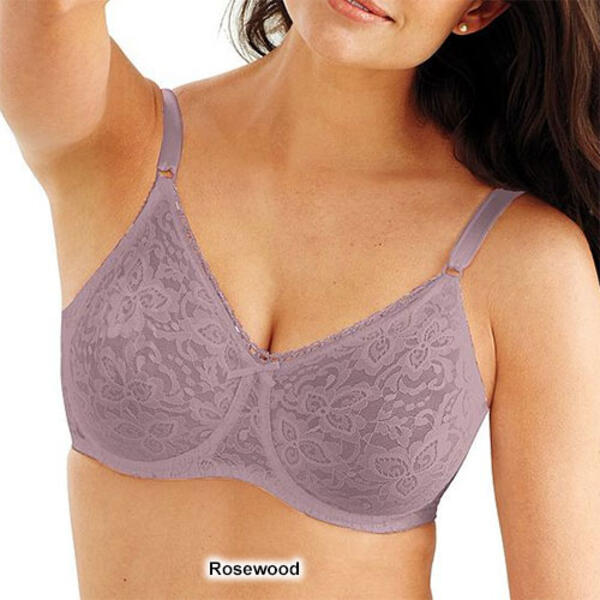 Bali Lace and Smooth Underwire Bra (3432) Nude, 34DD at  Women's  Clothing store