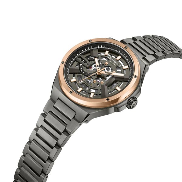 Mens Kenneth Cole Automatic Black Dial Watch - KCWGL0013703