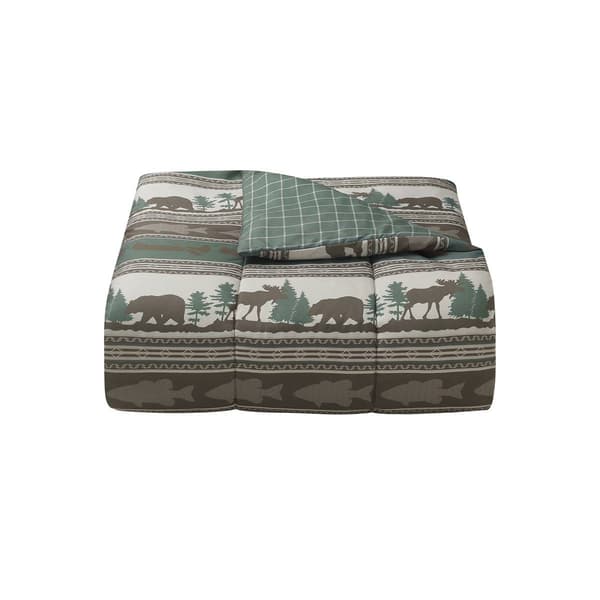 Cedar Court Mountainside Reversible Comforter Bedding Set