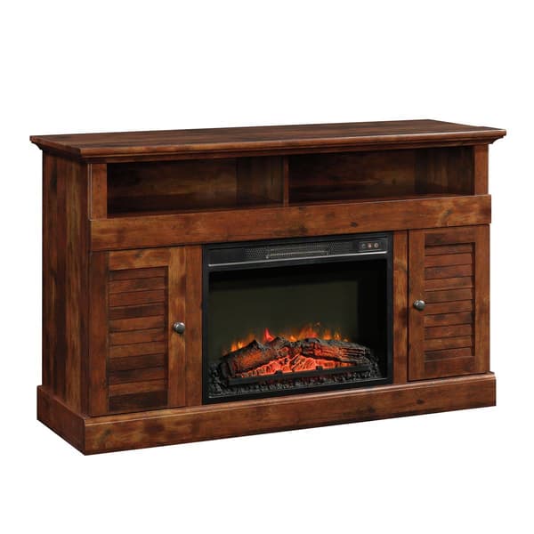 Sauder Harbor View Media Fireplace Credenza