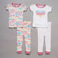Baby Girl &#40;12-24M&#41; floral Threads&#40;R&#41; 4pc. Hearts Cotton Pajama Set - image 1