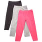 Girls (4-6x) Star Ride® 3pk. Solid Leggings - image 2
