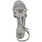 Womens New York Transit Frankie Metallic Wedge Dress Sandals - image 5