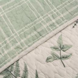 Donna Sharp Botantical Cotton Quilted Bedding Set