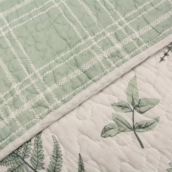 Donna Sharp Botantical Cotton Quilted Bedding Set
