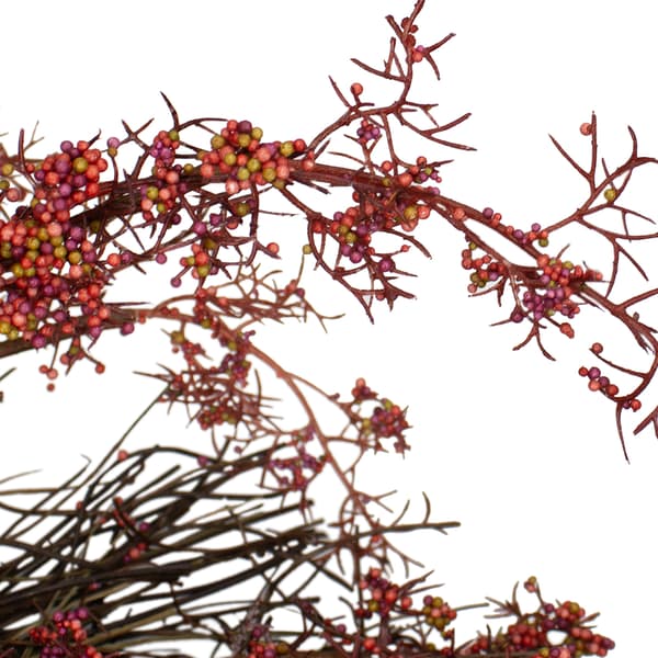 Northlight Seasonal Fall Burgundy Berry Artificial Wreath