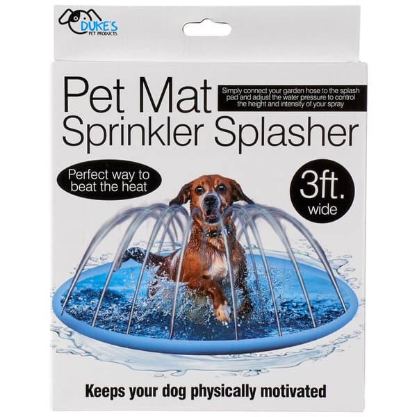 Duke''s Pet Products 35in. Pet Mat Sprinkler Splasher - image 