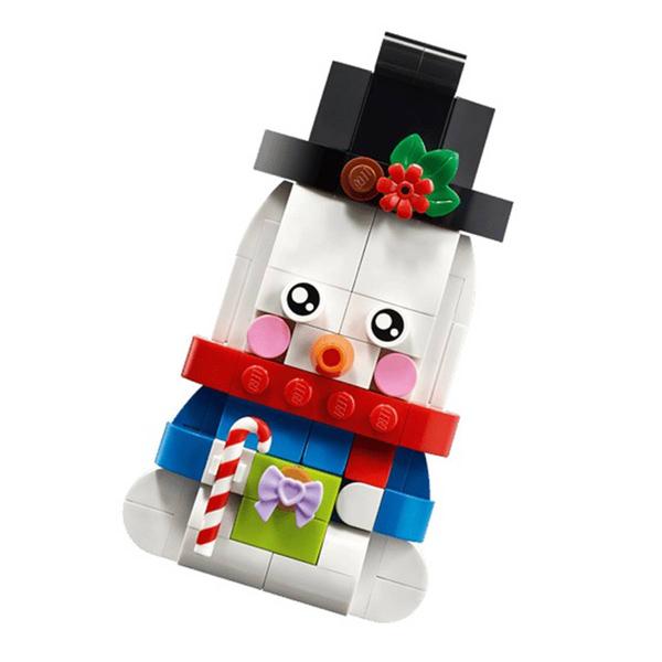 LEGO® Snowman Ornaments Building Kit