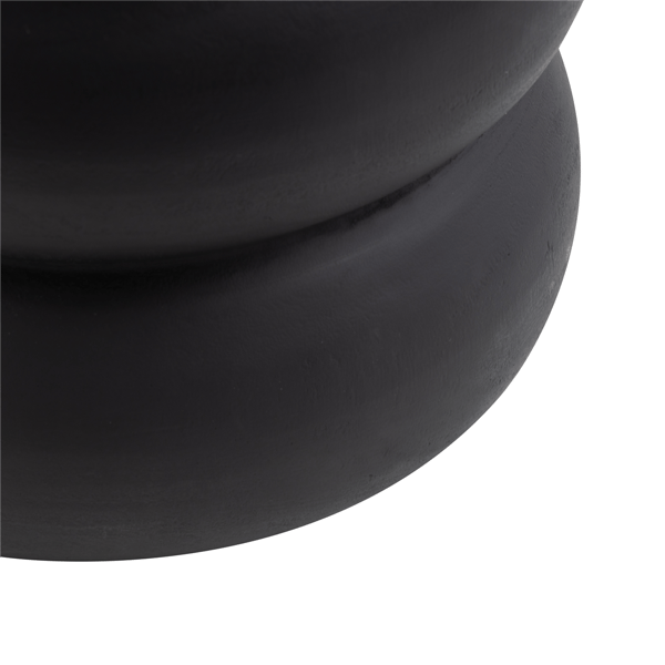 9th & Pike® Contemporary Black Wood Accent Table