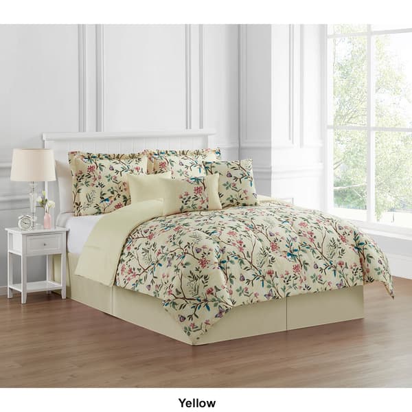 Ashley Cooper&#8482; Meadow Bird Reversible 7pc. Comforter Set