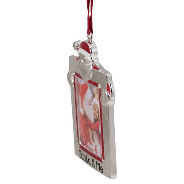 Northlight Seasonal Santa and Me Photo Frame Christmas Ornament