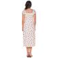 Juniors Madden Girl Short Sleeve Floral Peasant Smock Midi Dress - image 2