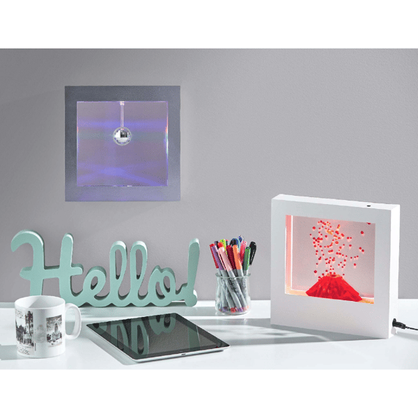Simplee Adesso Disco Ball Silver Light Box