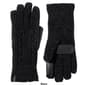 Womens Isotoner Chenille Cable Knit Lined Gloves - image 1