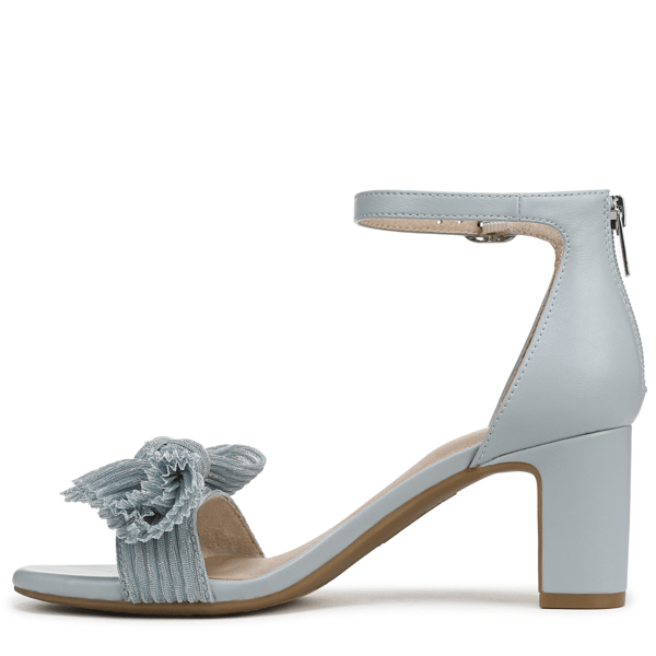 Womens Lifestride Florence Bow Strappy Block Heel Sandals