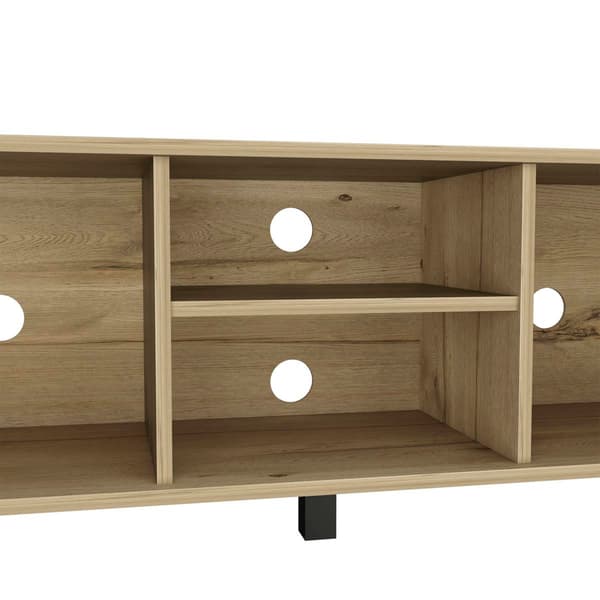 FM FURNITURE Rome Light Oak TV Stand