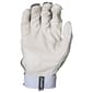 Franklin® Adult Digitek MLB Gloves-Grey/White/Black - image 2