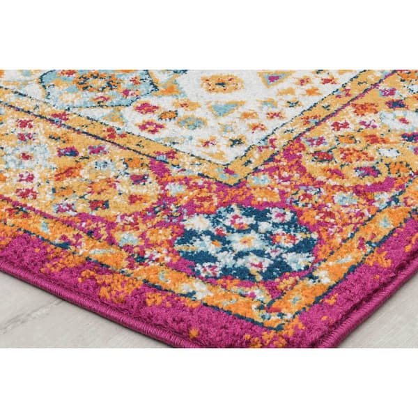 Rugs America™ Hailey Winter Melon Abstract Vintage Area Rug