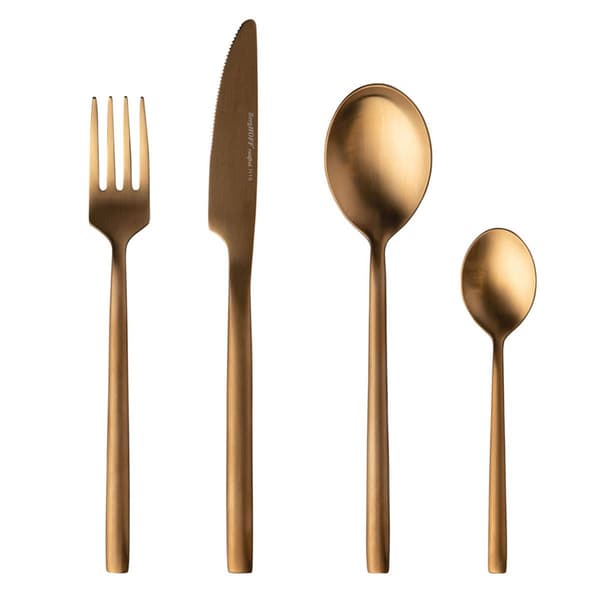 BergHOFF Gem 16pc. Timeless Elegant Design Flatware Set