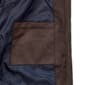 Mens Hawke & Co. Unfilled Faux Suede Bomber Coat - image 3
