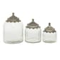 9th & Pike(R) Cylindrical Clear Glass Canisters - Set of 3 - image 1