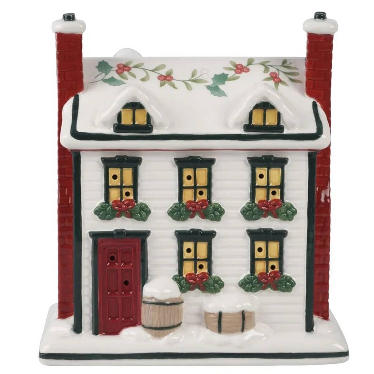 Pfaltzgraff® Winterberry Village Bakery with LED Light