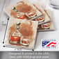 4pk. Bourbon Splash Square Coaster Set - image 3
