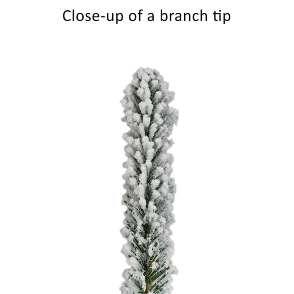 Puleo International 7.5ft. Pre-Lit Spruce Christmas Tree