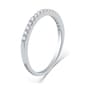 Nova Star® Lab Grown Diamond Emerald Shaped Bridal Ring - image 3