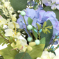 Northlight 26in. Hyacinths & Hydrangea Fern Spring Wreath - image 6