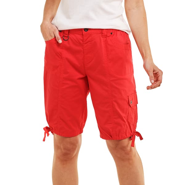 Womens da-sh Adelle Bermuda with Side Ruching & Ties - image 