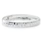 Ellen Tracy 7.5in. Sterling Silver Omega Bracelet - image 1