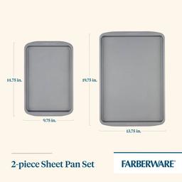 Farberware® 2pc. SmartBrown Bakeware Non-Stick Sheet Pan Set