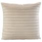 Waverly Pleated Velvet Decorative Pillow - 18x18 - image 1