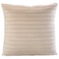 Waverly Pleated Velvet Decorative Pillow - 18x18 - image 1