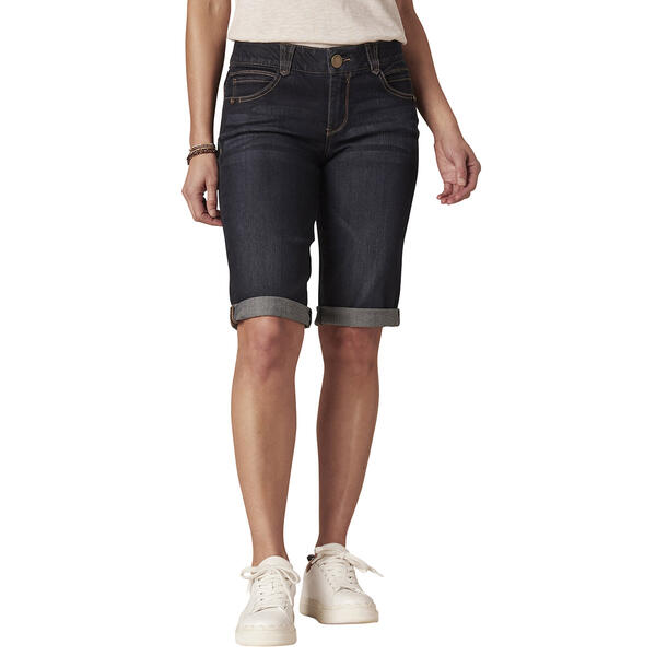 Womens Democracy Absolution&#40;R&#41; Bermuda Denim Shorts - image 
