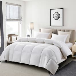 Serta(R) 233 Thread Count Goose Feather Down Fiber Light Comforter