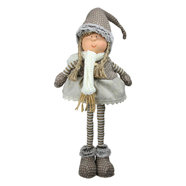 Northlight Seasonal 26in. Decorative Standing Nordic Girl - image 
