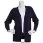 Womens Napa Valley Long Sleeve Pointelle Open Front Cardigan - image 4