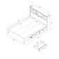 South Shore Ulysses Full Bed and Headboard Set - image 6